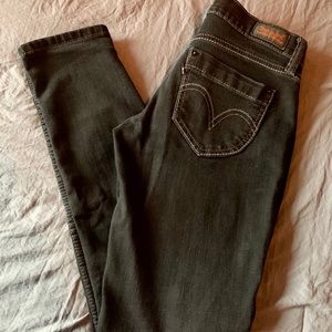 Black Levi Skinny Jeans